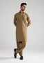 Golden Brown Kunhaar Summer Wash & Wear Shalwar Kameez