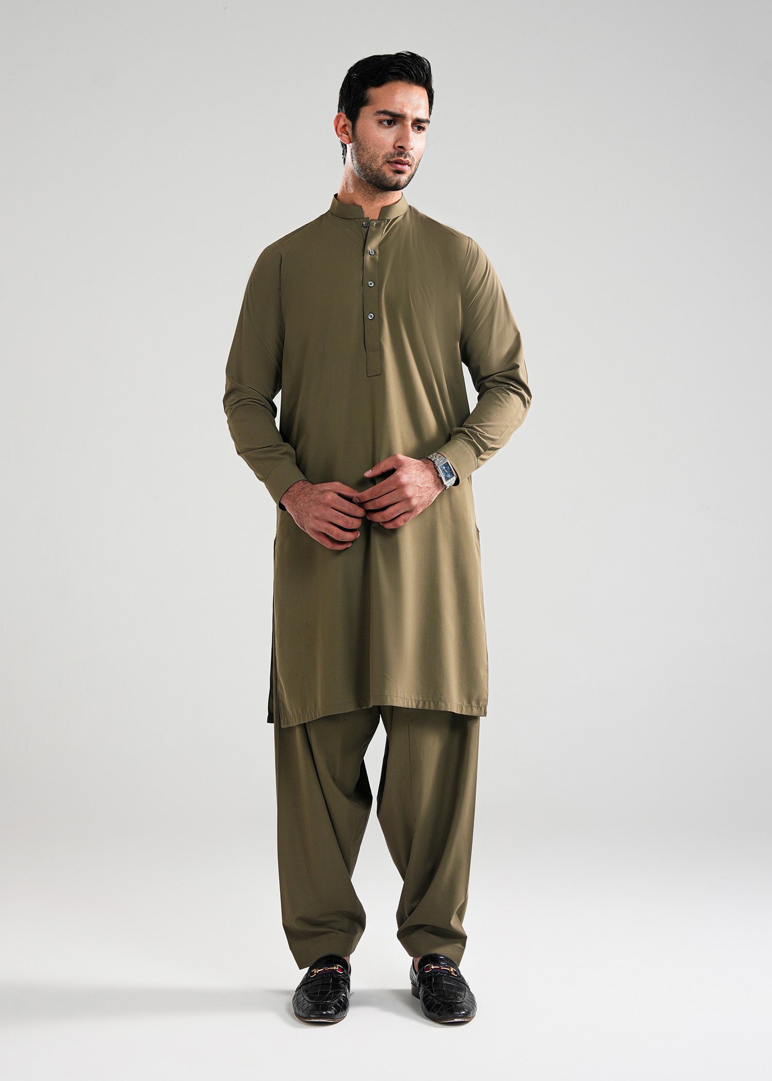 Sand Dollar Melange Kunhaar Summer Wash & Wear Shalwar Kameez