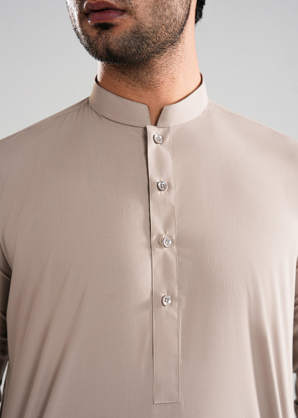 Light Buff Kunhaar Summer Wash & Wear Shalwar Kameez