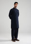 Navy Blue Kunhaar Summer Wash & Wear Shalwar Kameez