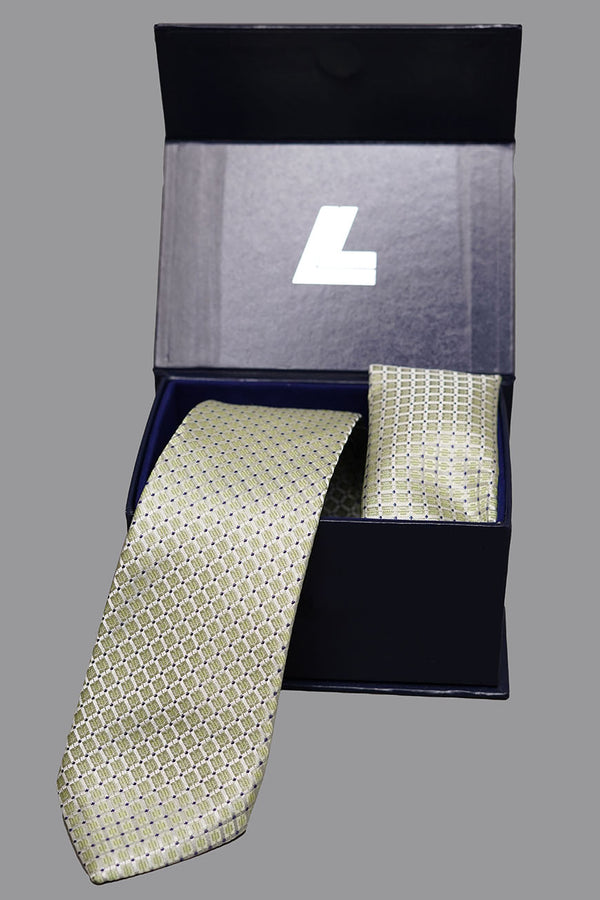 Multi-design 17 silk tie and pocket square, laid out-4100-70204-130-8-093