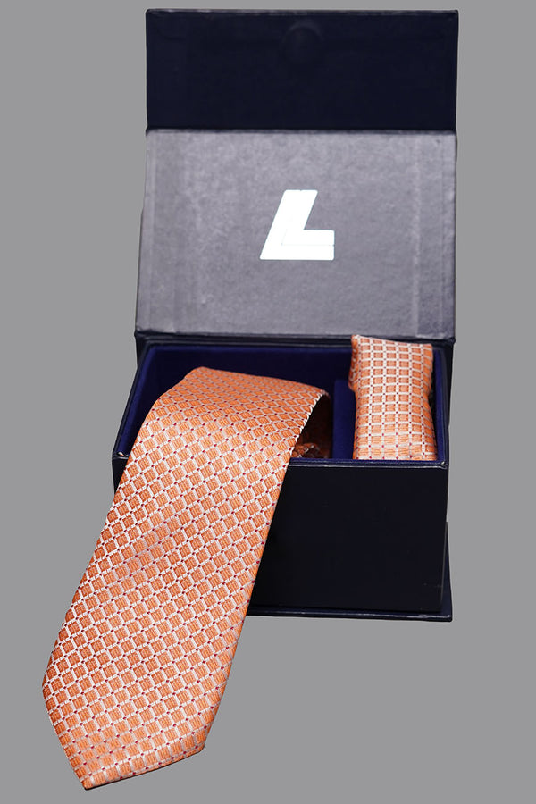 Multi-design 14 rich silk tie and pocket square – full display-4100-70204-130-8-090
