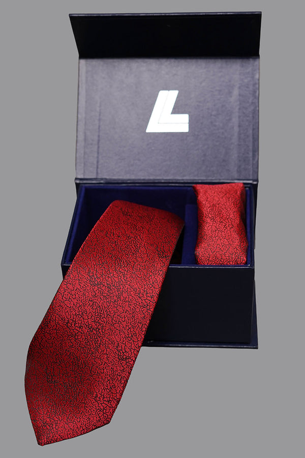 Rich silk tie and pocket square set – multi-design 16-4100-70204-130-8-092