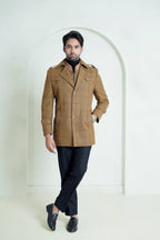 2550-00220-040-5-038 L-Double Jacket Worsted Tweed Wool Rich Brown Winter 3