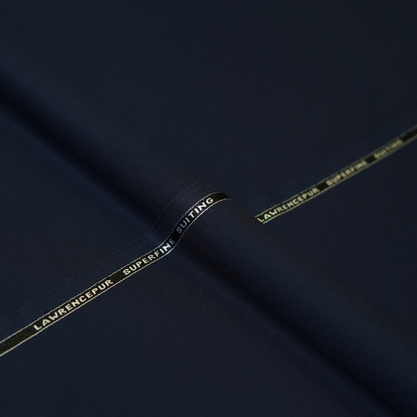 Fabric - Super Fine  Navy Blue Plain