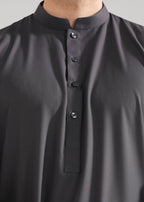 Shalwar Kameez - Summer Prime Dark Grey Plain