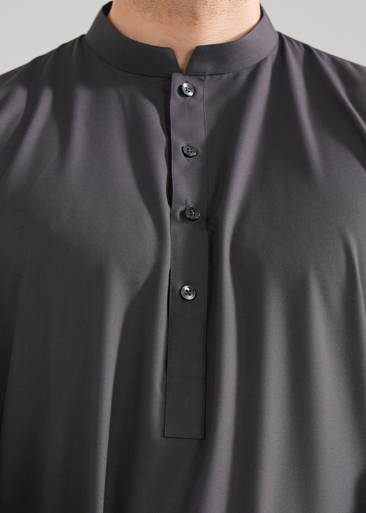 Shalwar Kameez - Summer Prime Dark Grey Plain