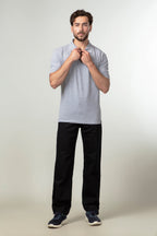 Polo Shirt - 100% Comb Cotton Grey