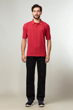 Polo Shirt - 100% Comb Cotton Maroon