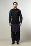 Lawrencepur 2240-12201-010-0-000 Garment Waist Coat Exotic Black Featherlite Super 100's All Season