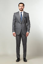 Florence Dark Grey Plain Formal 2 Piece Suit