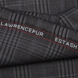 Grey Broad Check,  Estash Suiting Fabric