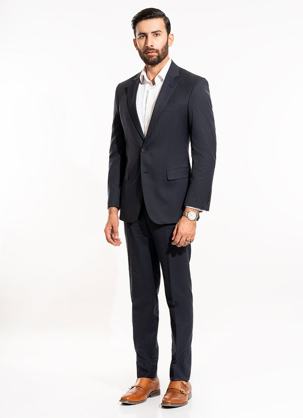 Plain-Midnight Blue, Wool Rich Classic Suits