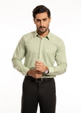 Checks-Green, 100% Super Fine 2-Ply Cotton Formal Shirts