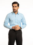 Checks-Turquoise, 100% Super Fine 2-Ply Cotton Formal Shirts
