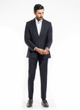 Plain-Charcoal Grey, Wool Rich Classic Suit