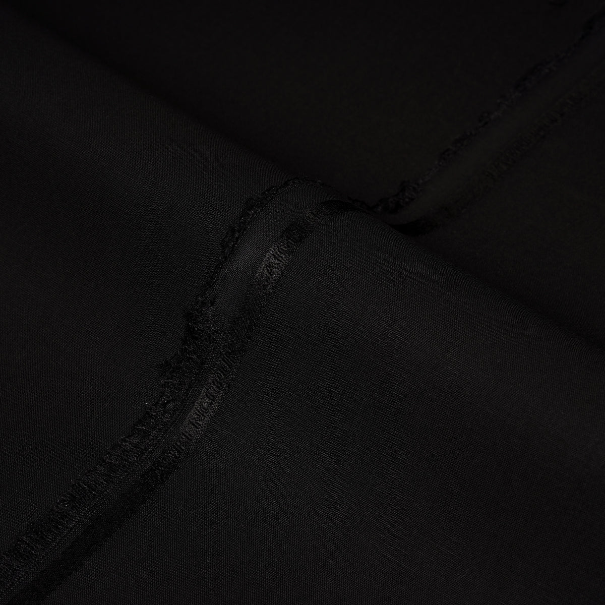 Plain-Black, Poly Viscose, Saighan Winter Shalwar Kameez Fabric