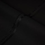 Plain-Black, Poly Viscose, Saighan Winter Shalwar Kameez Fabric
