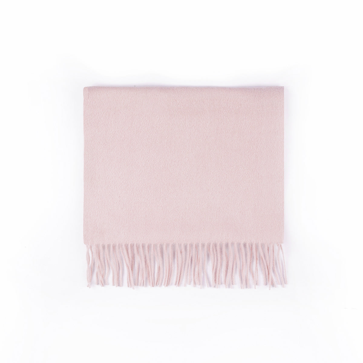 Plain-Pink, Size: 30x178, Pure Wool Scarf