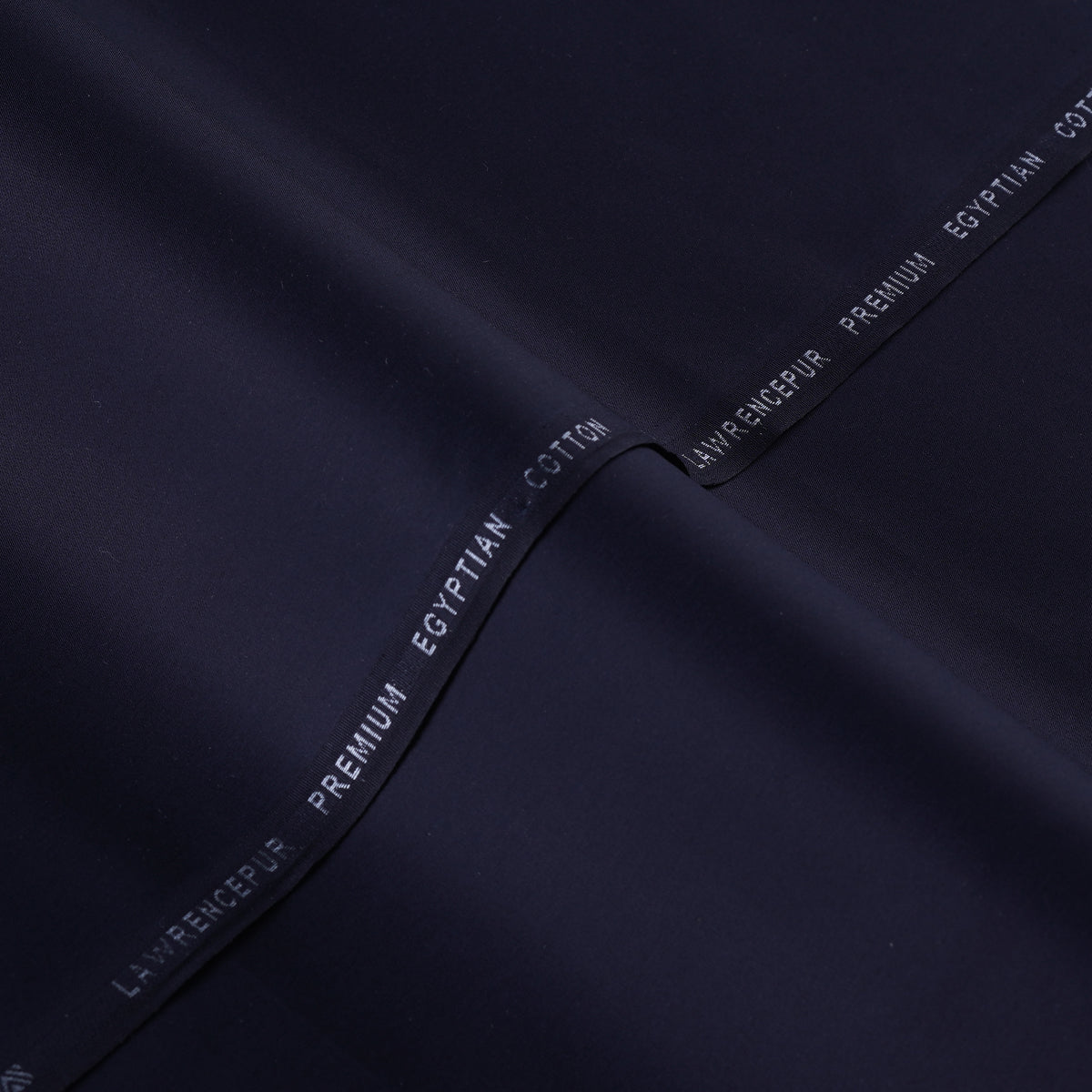 Plain-Navy Blue, Premium Egyptian Cotton Shalwar Kameez Fabric