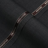 Plain-Carbon Grey, Wool Blend, Tropical Exclusive Suiting Fabric