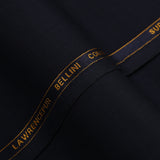 Plain-Navy Blue, S 100s Pure Wool, Bellini Suiting Fabric