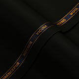 Plain Twill-Black, Wool Rich, Superior Vicuna Blazer Fabric